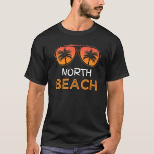 Camiseta Vacaciones familiares de verano en North Beach Vin