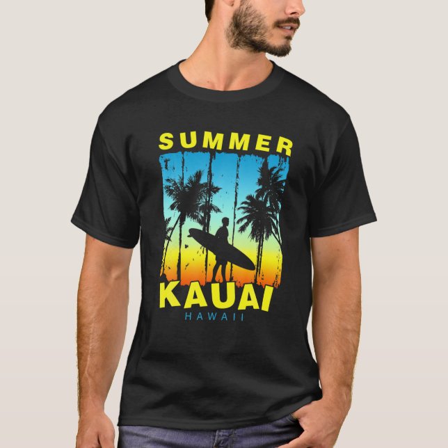 Camiseta Vacaciones familiares divertidas Hawaii Kauai Suns (Anverso)