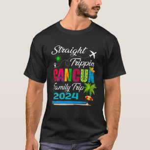 Camiseta Vacaciones familiares en Cancún México 2024