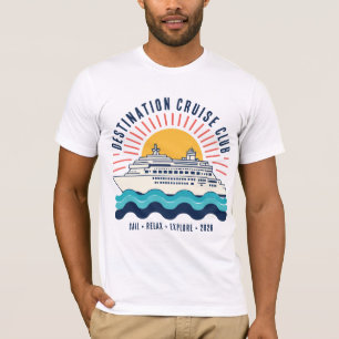 Camiseta Vacaciones Familiares en el Club de Cruceros de De