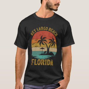 Camiseta Vacaciones familiares en Florida Key Largo Beach