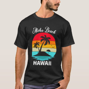 Camiseta Vacaciones familiares en Hawaii Aloha Beach