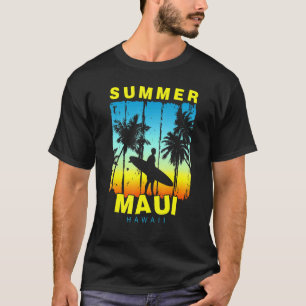Camiseta Vacaciones familiares en Hawaii Maui Sunset Beach
