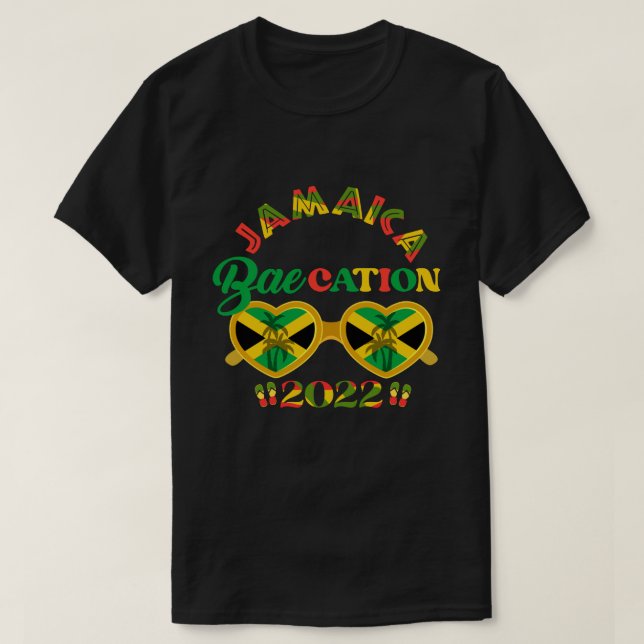 Camiseta Vacaciones familiares en Jamaica (Diseño del anverso)