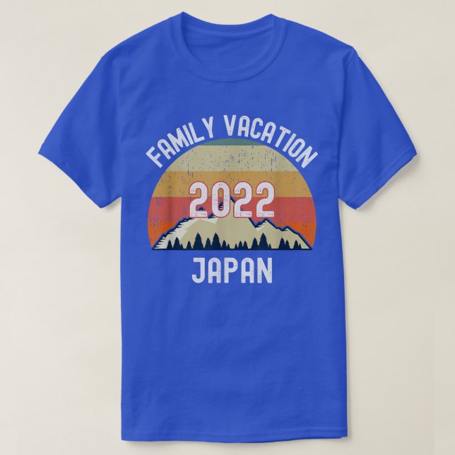 Camiseta Vacaciones familiares en Japón 2022 coincidentes49 (Diseño del anverso)