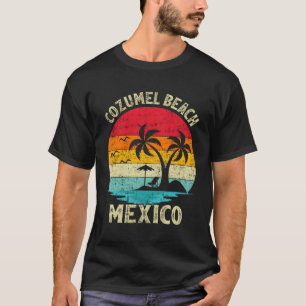 Camiseta Vacaciones familiares en la playa de Cozumel en Mé