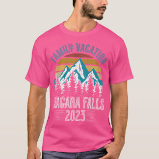Camiseta Vacaciones familiares en las Cataratas del Niágara