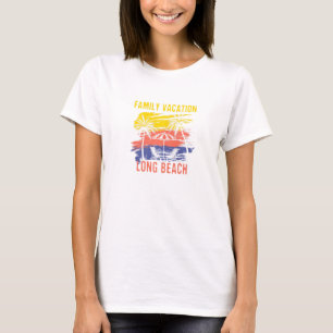 Camiseta Vacaciones familiares en Long Beach Holiday Festiv