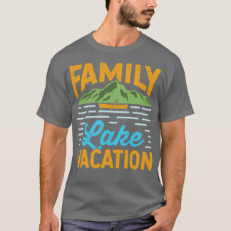 Camiseta Vacaciones familiares en los lagos