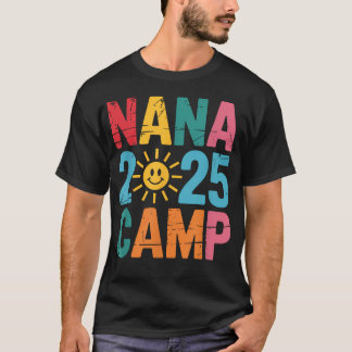 Camiseta Vacaciones Familiares en Nana Camp 2025 Verano Cam