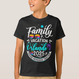 Camiseta Vacaciones familiares en Orlando 2025 Beach Summer