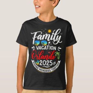 Camiseta Vacaciones familiares en Orlando 2025 Beach Summer