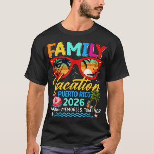 Camiseta Vacaciones Familiares en Puerto Rico Verano 2026 C