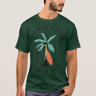Camiseta Vacaciones familiares en Punta Cana 2023 República