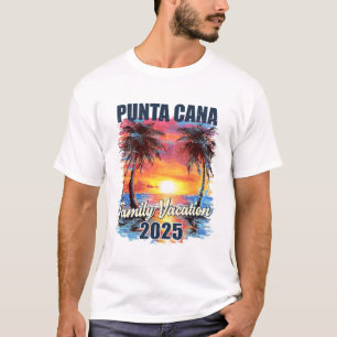Camiseta Vacaciones familiares en Punta Cana 2025