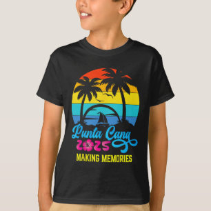 Camiseta Vacaciones Familiares en Punta Cana 2025 República