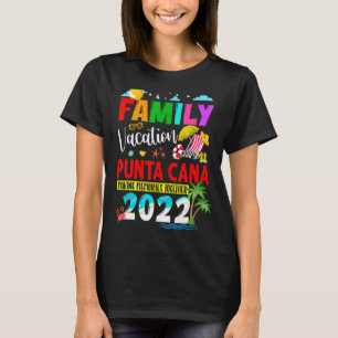 Camiseta Vacaciones familiares en Punta Cana haciendo Recue