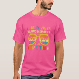 Camiseta Vacaciones familiares en Reunión en familia Vibes 