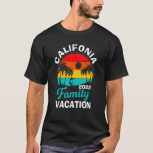 Camiseta Vacaciones familiares equivalentes en California 2