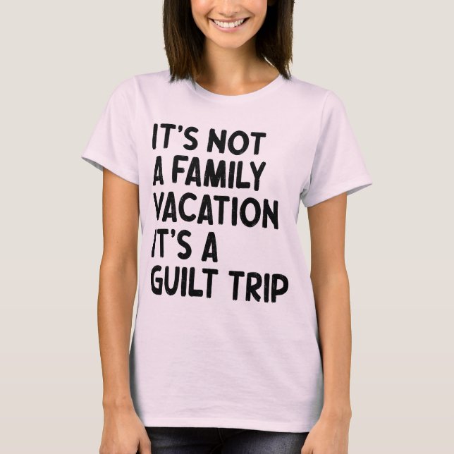 Camiseta Vacaciones familiares es un equipo de la familia G (Anverso)