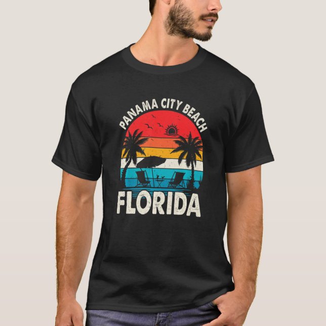 Camiseta Vacaciones familiares Florida Ciudad de Panamá Bea (Anverso)