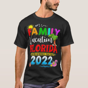 Camiseta Vacaciones familiares Florida Haciendo Recuerdos j