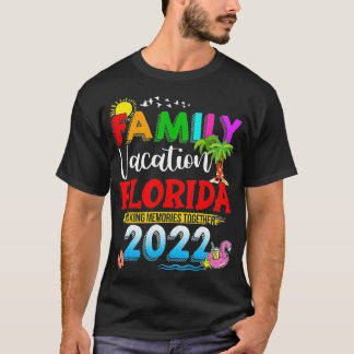 Camiseta Vacaciones familiares Florida Haciendo Recuerdos j