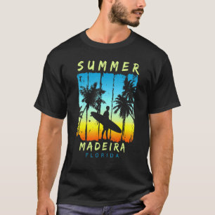 Camiseta Vacaciones familiares Florida Madeira Sunset Beach
