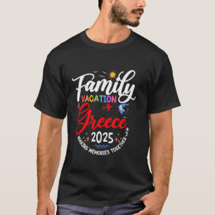 Camiseta Vacaciones familiares Grecia 2025 coincidiendo con
