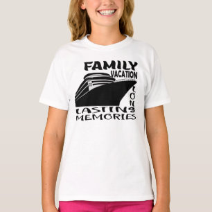 CAMISETA VACACIONES FAMILIARES LARGOS RECUERDOS DURADORES.