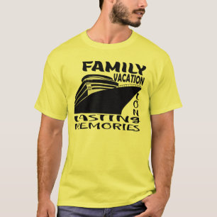 CAMISETA VACACIONES FAMILIARES LARGOS RECUERDOS DURADORES.