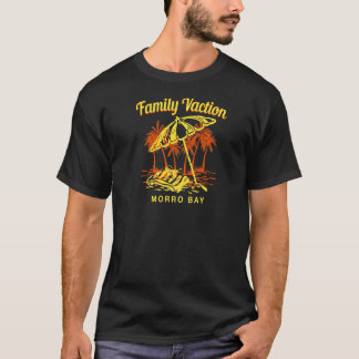 Camiseta Vacaciones familiares Morro Bay Keepsake Californi