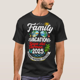 Camiseta Vacaciones familiares Playa Del Carmen 2025 Hacien