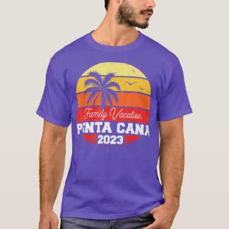 Camiseta Vacaciones familiares Punta Cana 2023 Vacaciones c