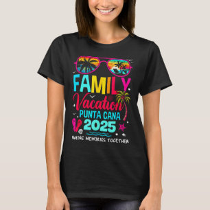Camiseta Vacaciones Familiares Punta Cana 2025 Haciendo Rec