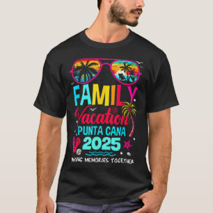 Camiseta Vacaciones Familiares Punta Cana 2025 Haciendo Rec