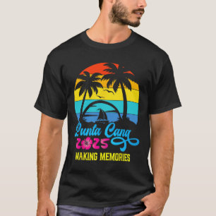 Camiseta Vacaciones Familiares Punta Cana 2025 República Do