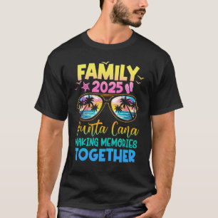 Camiseta Vacaciones familiares Punta Cana Mat de vacaciones