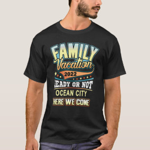 Camiseta Vacaciones familiares retro vintage 2022 Maryland 