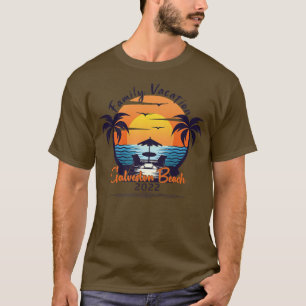 Camiseta Vacaciones familiares retro vintage 2022 Teas Galv