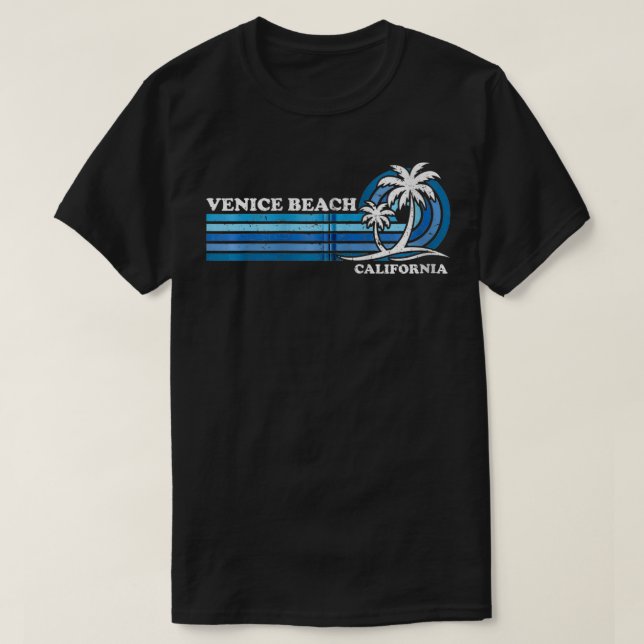 Camiseta Vacaciones familiares retro vintage California Ven (Diseño del anverso)