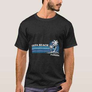 Camiseta Vacaciones familiares retro vintage Florida Cocoa