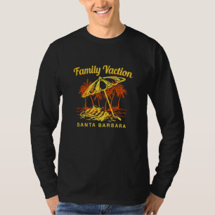 Camiseta Vacaciones familiares Santa Barbara Keepsake Calif