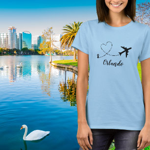 Camiseta Vacaciones Familiares Viaje Avión y Ubicación Pers