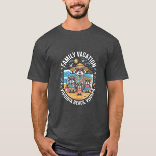 Camiseta Vacaciones Familiares Virginia Beach Virginia Cami