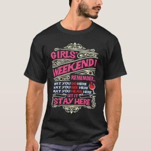 Camiseta Vacaciones Getaway de divertidos Chicas de fin de