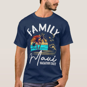 Camiseta Vacaciones hawaianas en Maui Hawaii 2022 para fami