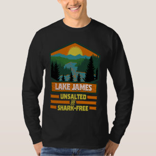 Camiseta Vacaciones Lago James sin sal y sin tiburones