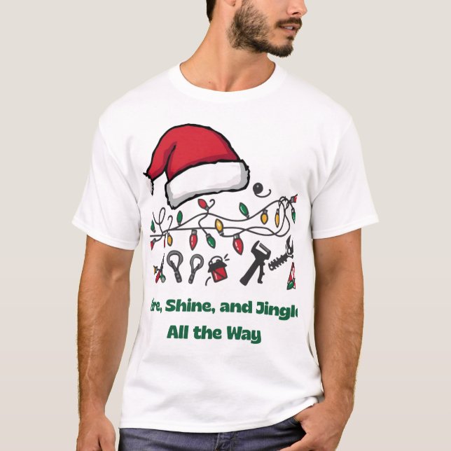 Camiseta vacaciones navidad (Anverso)