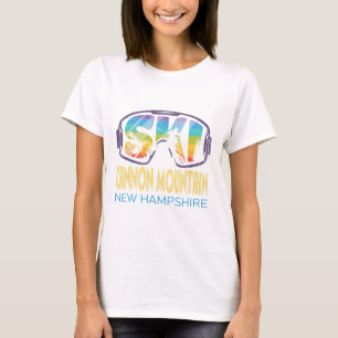 Camiseta Vacaciones para esquiar en New Hampshire